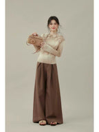 Knitted Long Sleeve Top    OL1936