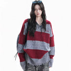 Contrast Hem Street Polo Knit    OL1946