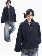 High Street Layered Zip-Up Jacket    OL1954