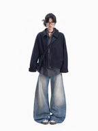 High Street Layered Zip-Up Jacket    OL1954