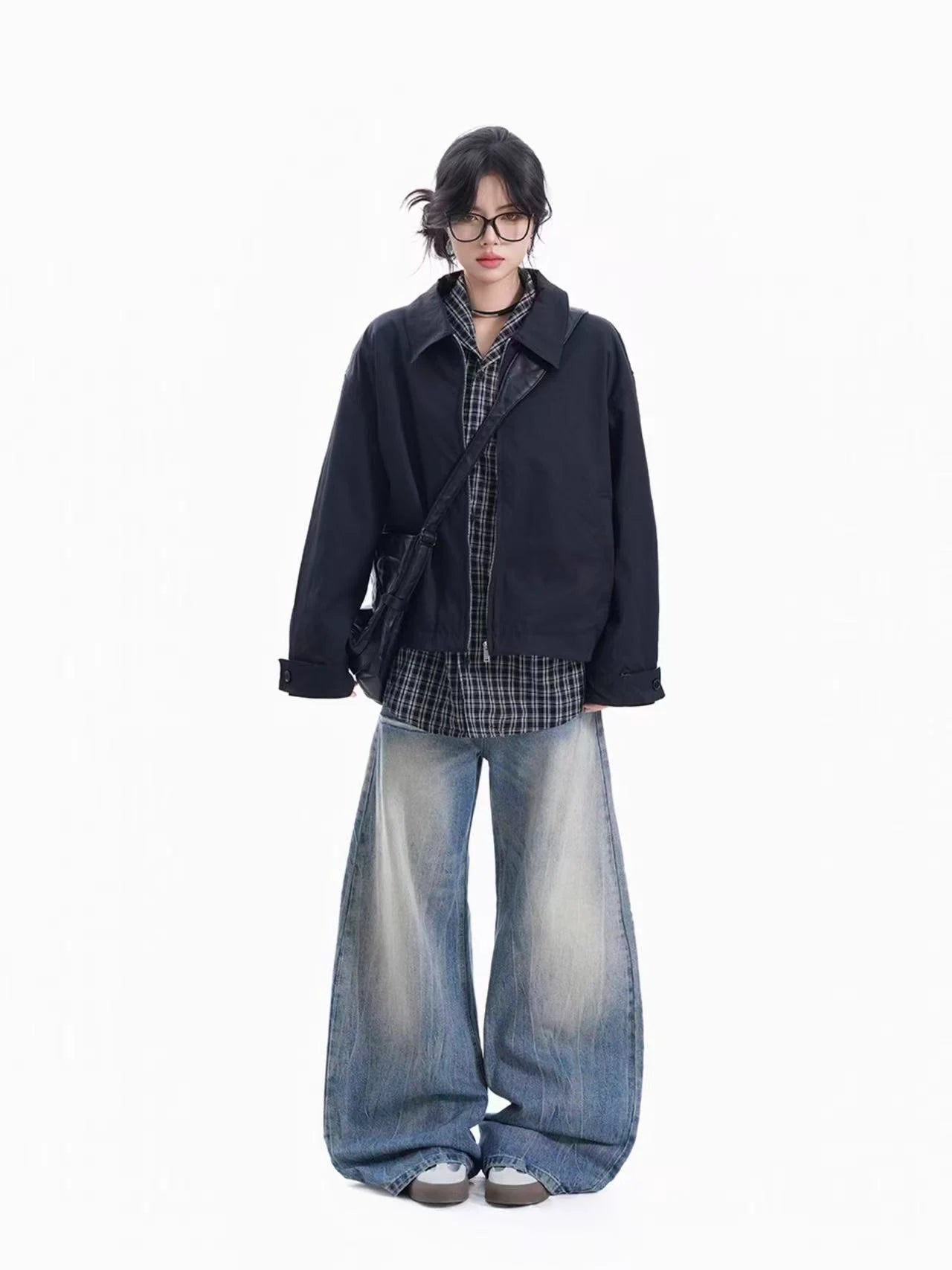 High Street Layered Zip-Up Jacket    OL1954