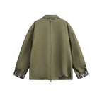 High Street Layered Zip-Up Jacket    OL1954