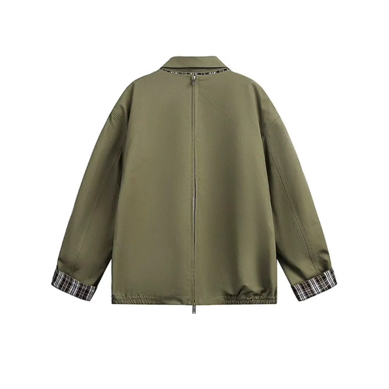 High Street Layered Zip-Up Jacket    OL1954