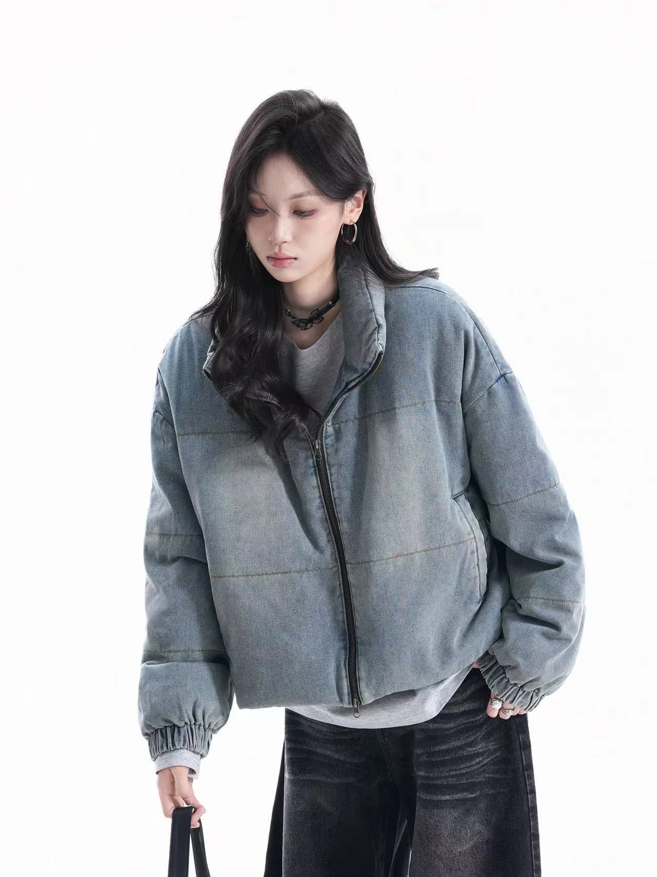 Vintage Washed Down Jacket  OL1959