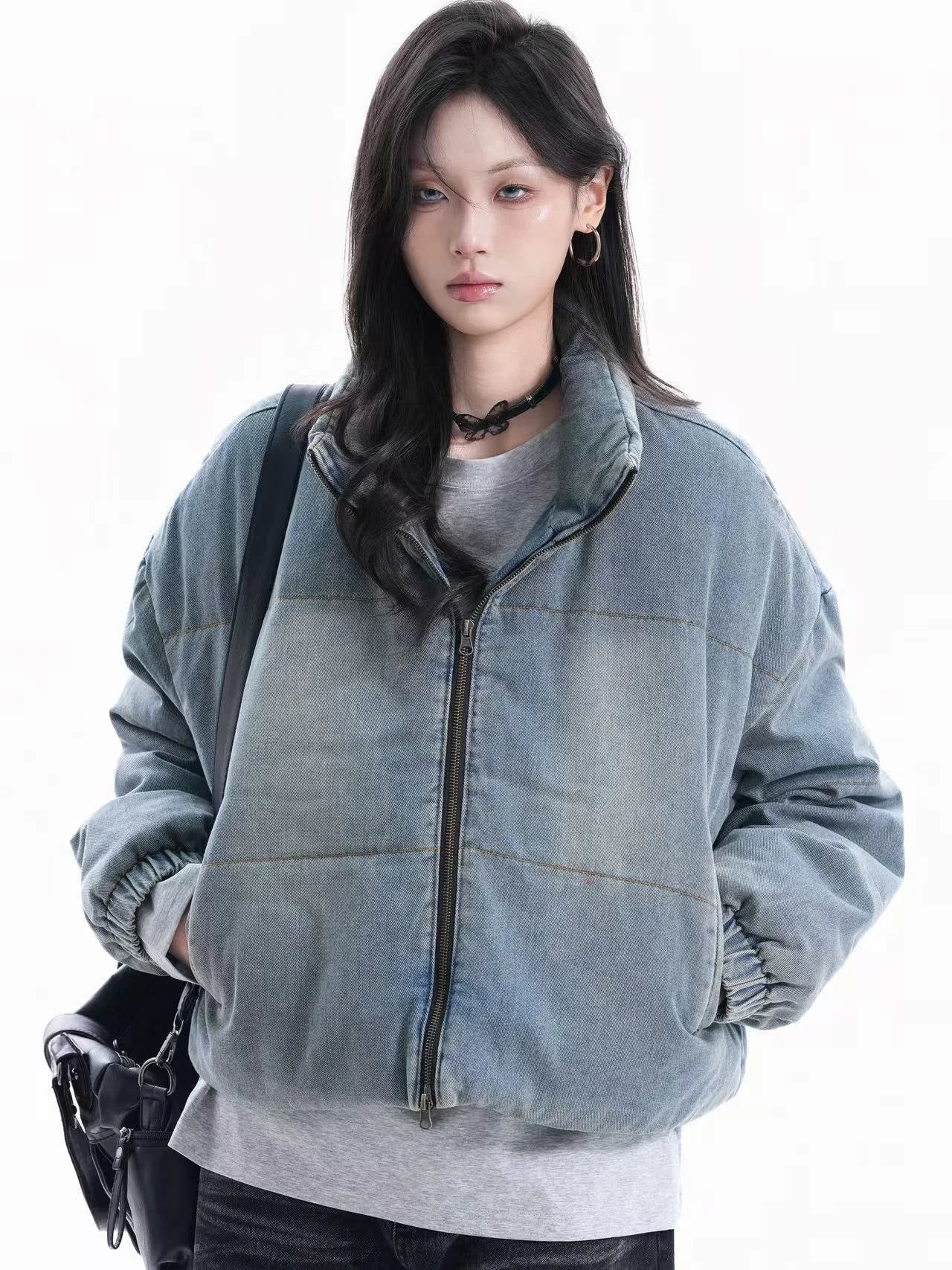 Vintage Washed Down Jacket  OL1959