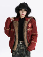 Oversized Plush Hooded Puffer   OL1975