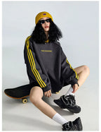 Vintage Stripe Relaxed Sweatshirt   OL1985