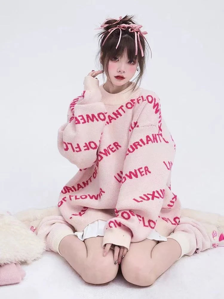 Soft Knit Pullover Sweater   OL2004