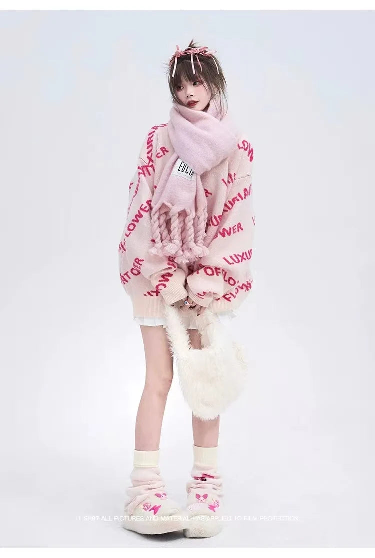 Soft Knit Pullover Sweater   OL2004