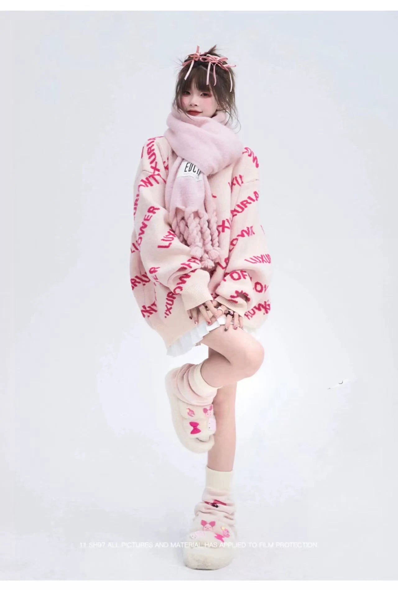 Soft Knit Pullover Sweater   OL2004