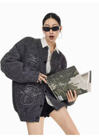 Vintage Christmas Knit Cardigan   OL2007