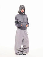 Vintage Panel Puffer Jacket   OL2058