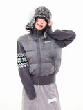 Vintage Panel Puffer Jacket   oliviora
