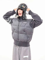 Vintage Panel Puffer Jacket   OL2058