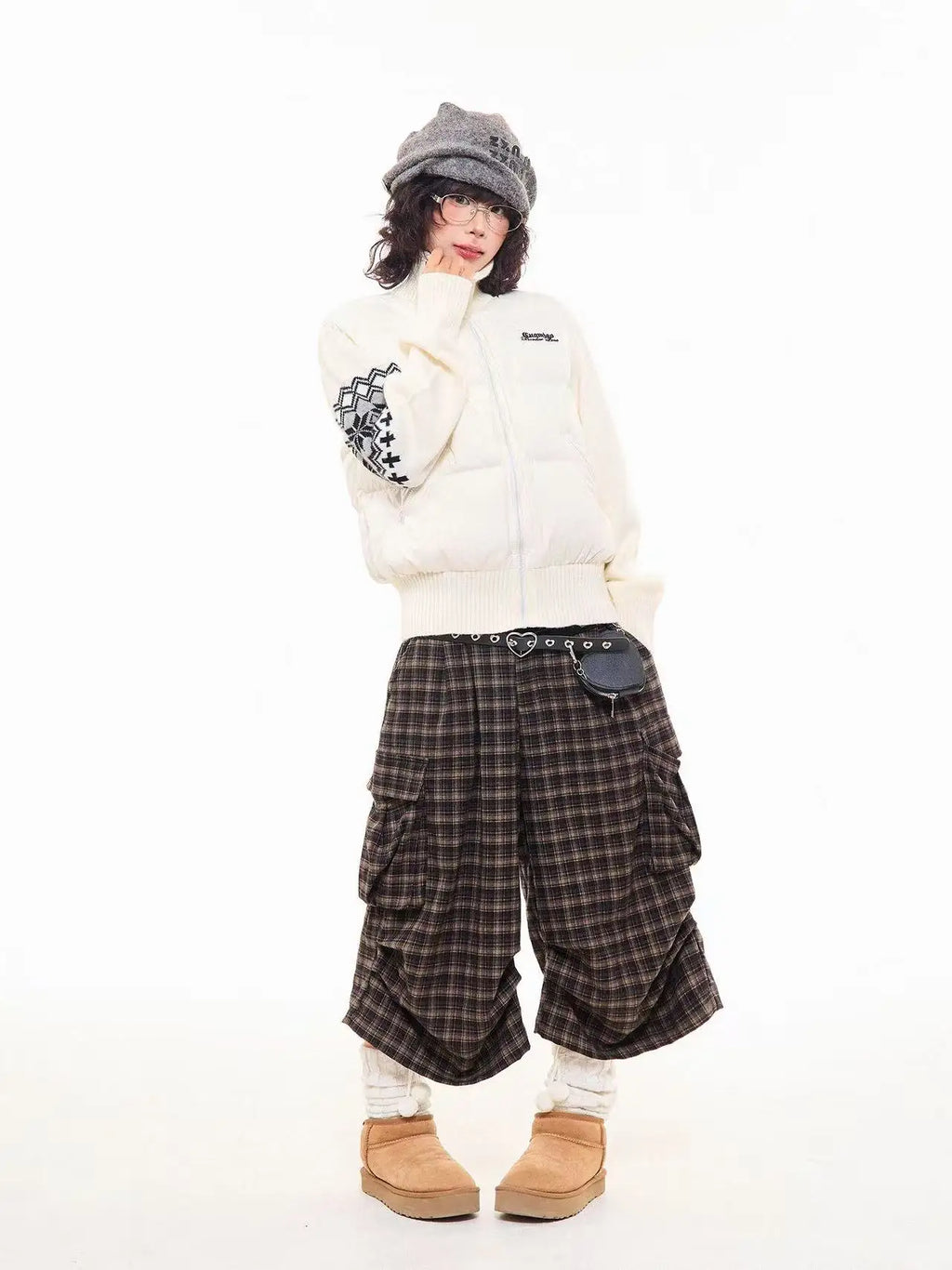 Vintage Panel Puffer Jacket   OL2058