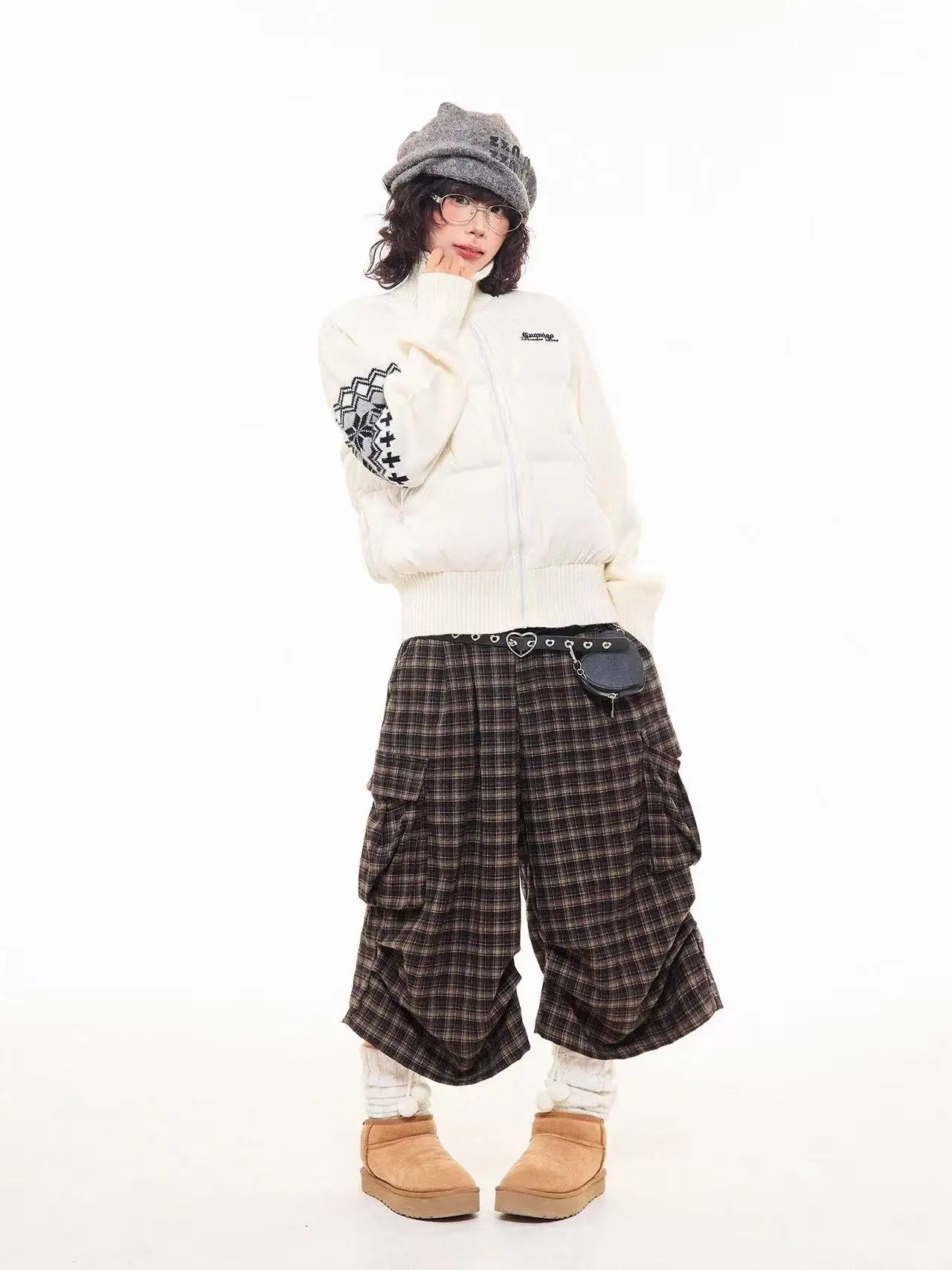 Vintage Panel Puffer Jacket   OL2058