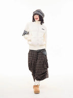 Vintage Panel Puffer Jacket   OL2058