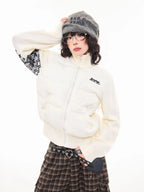 Vintage Panel Puffer Jacket   OL2058
