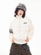 Vintage Panel Puffer Jacket   OL2058