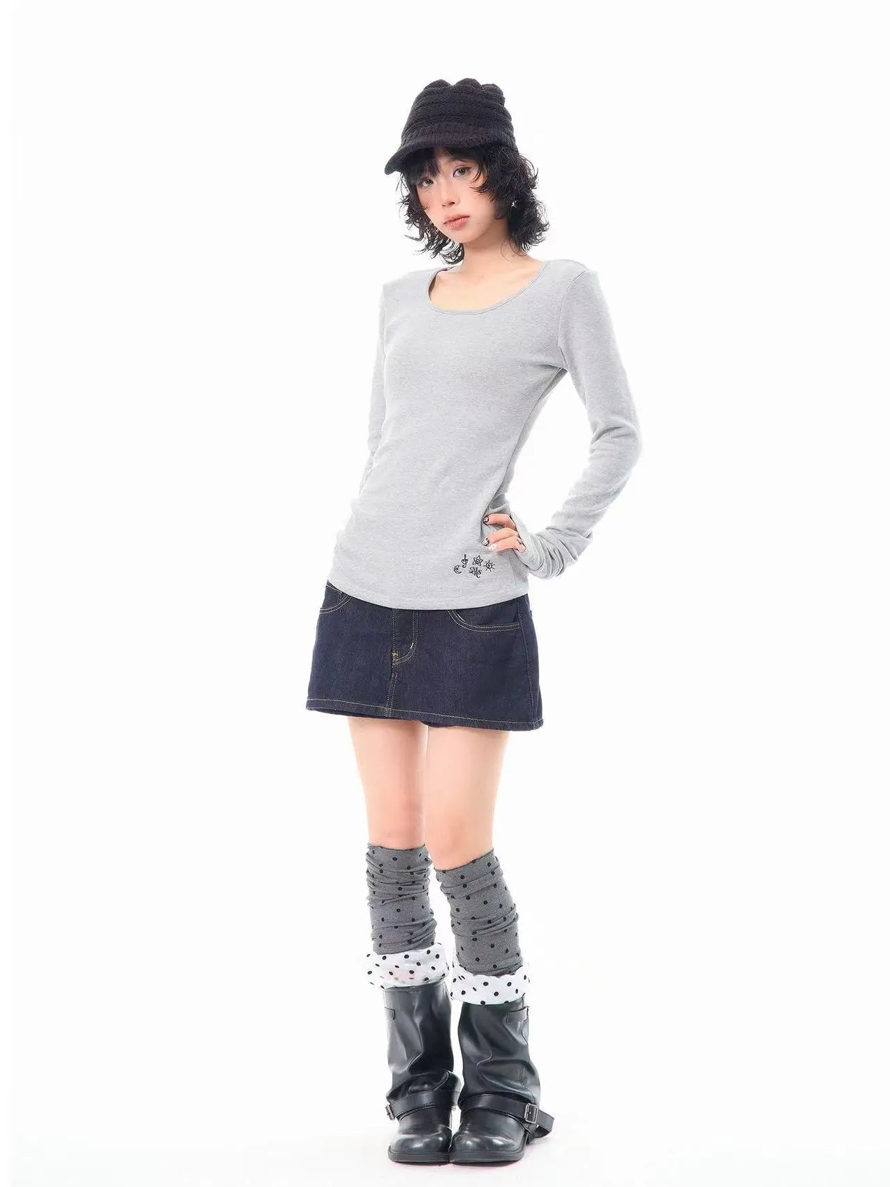 Slim Fit Long Sleeve Base Top   OL2060