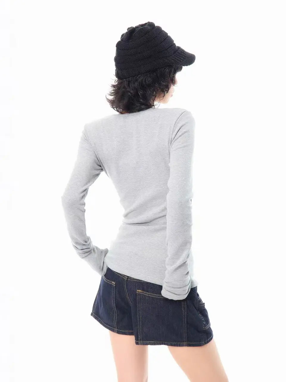 Slim Fit Long Sleeve Base Top   OL2060