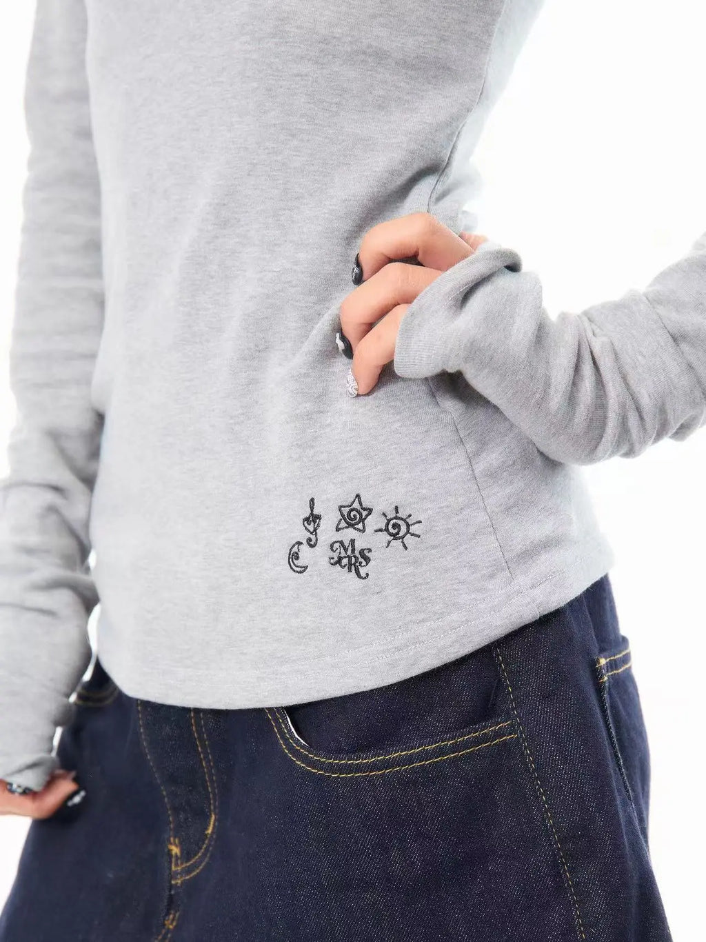 Slim Fit Long Sleeve Base Top   OL2060