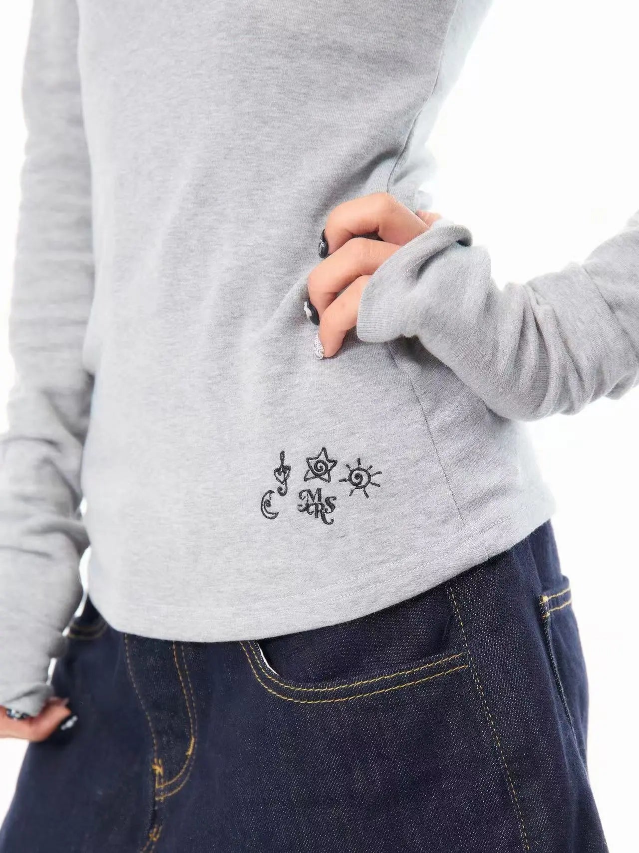 Slim Fit Long Sleeve Base Top   OL2060