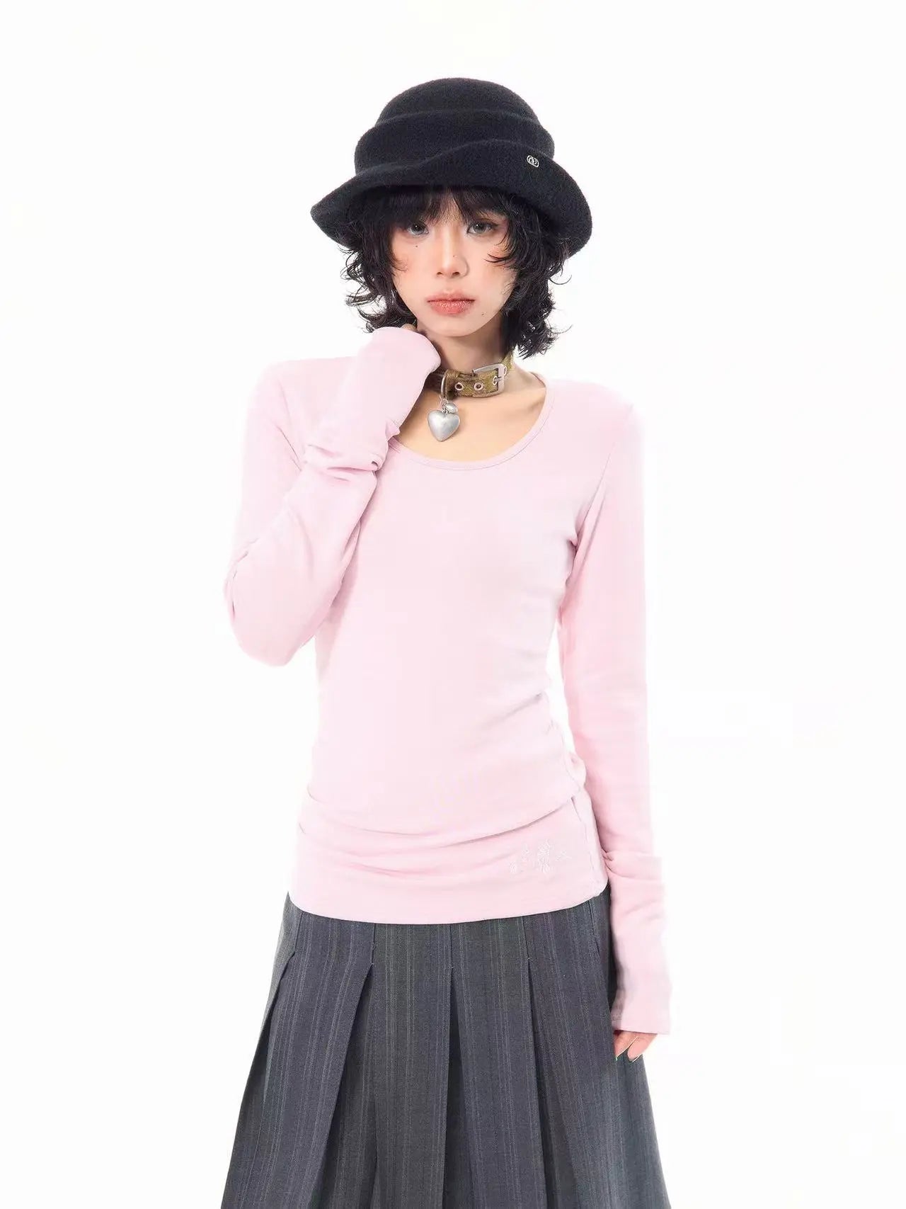 Slim Fit Long Sleeve Base Top   OL2060