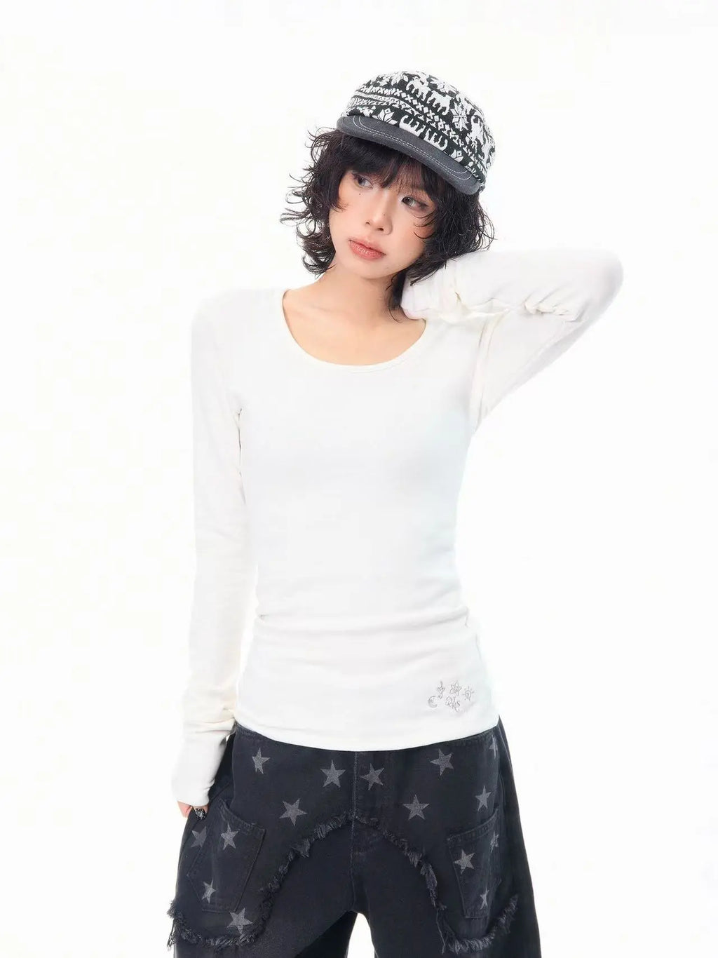 Slim Fit Long Sleeve Base Top   OL2060