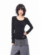 Slim Fit Long Sleeve Base Top   OL2060