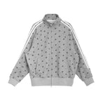 Fragment Star High Neck Relaxed Sweatshirt OL2072