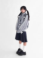 Fragment Star High Neck Relaxed Sweatshirt OL2072