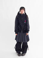 Fragment Star High Neck Relaxed Sweatshirt OL2072