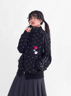 Fragment Star High Neck Relaxed Sweatshirt OL2072