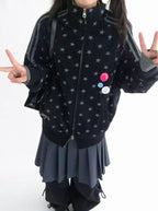 Fragment Star High Neck Relaxed Sweatshirt OL2072