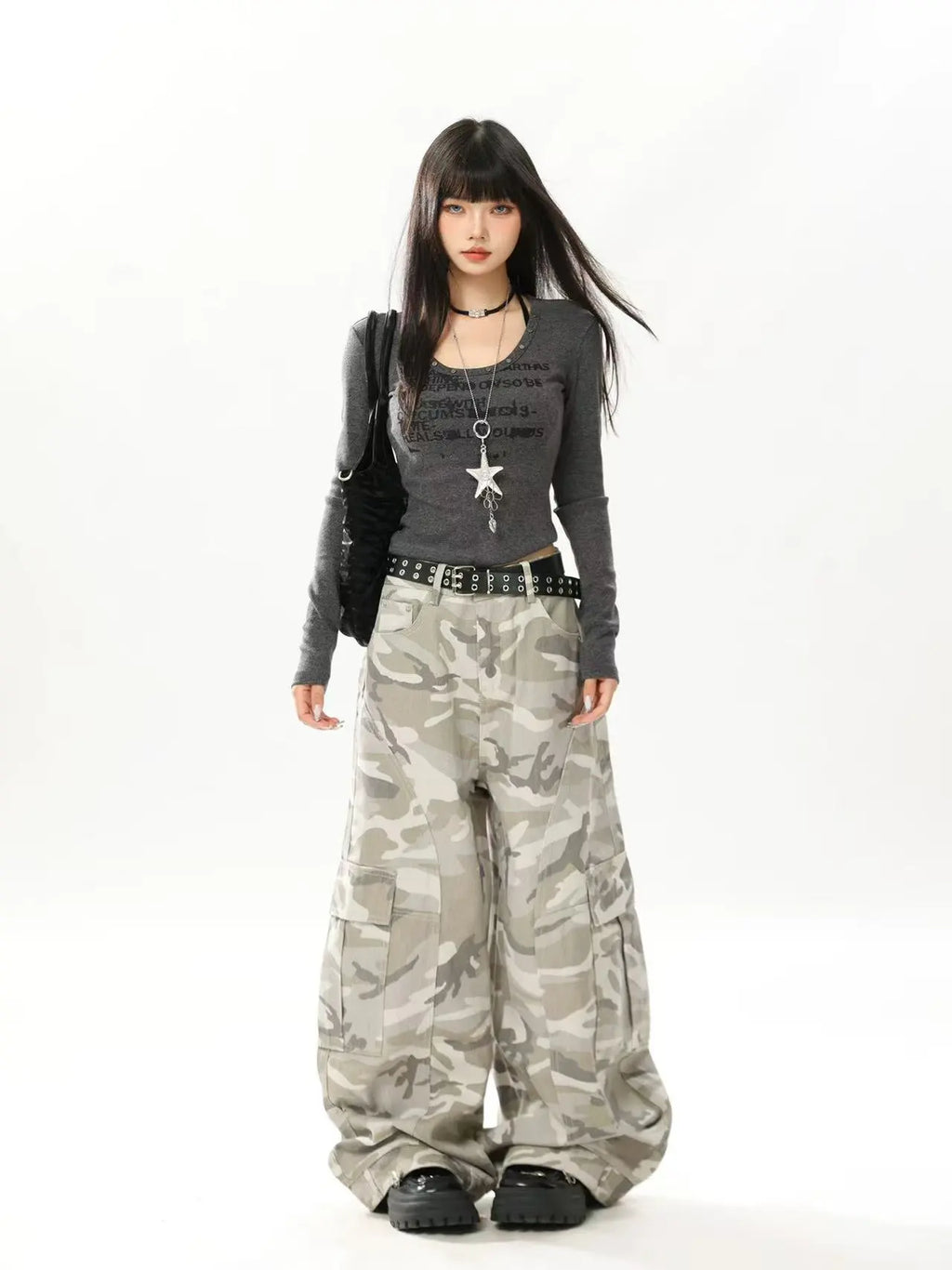 Vintage Slim Fit Long Sleeve T Shirt   OL2076