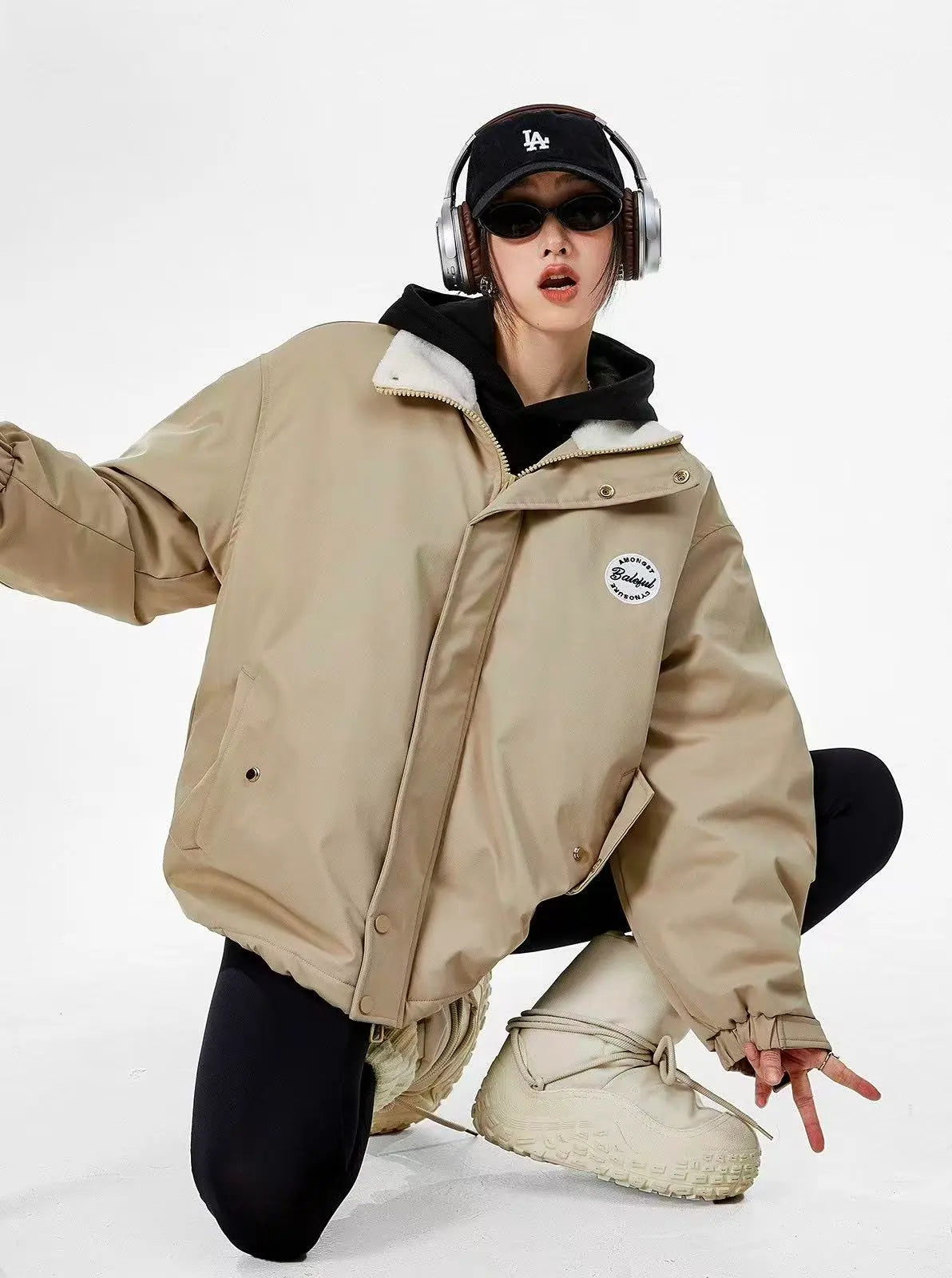 Vintage Padded Oversized Jacket   OL2078