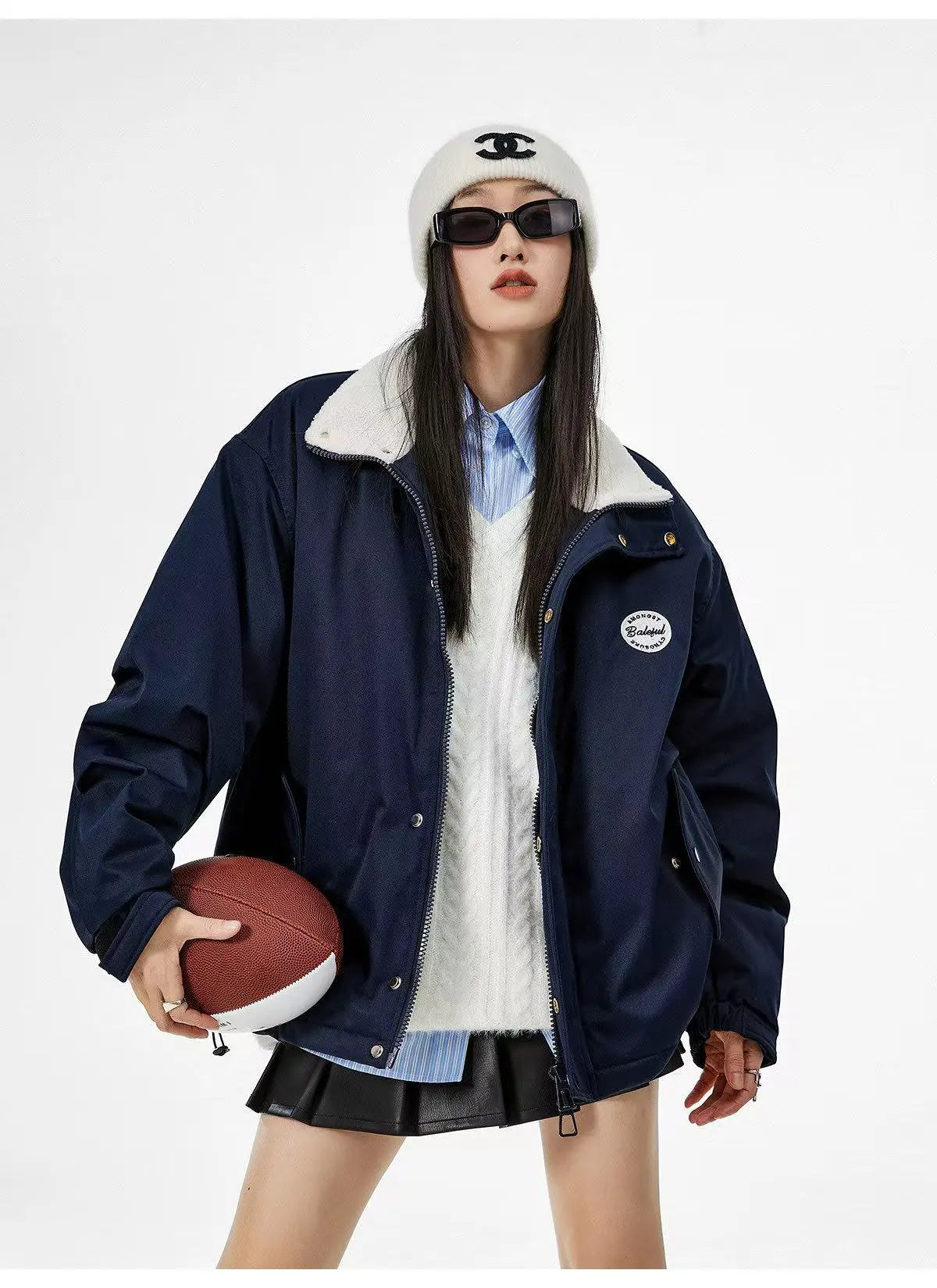 Vintage Padded Oversized Jacket   oliviroa オリヴィオラ