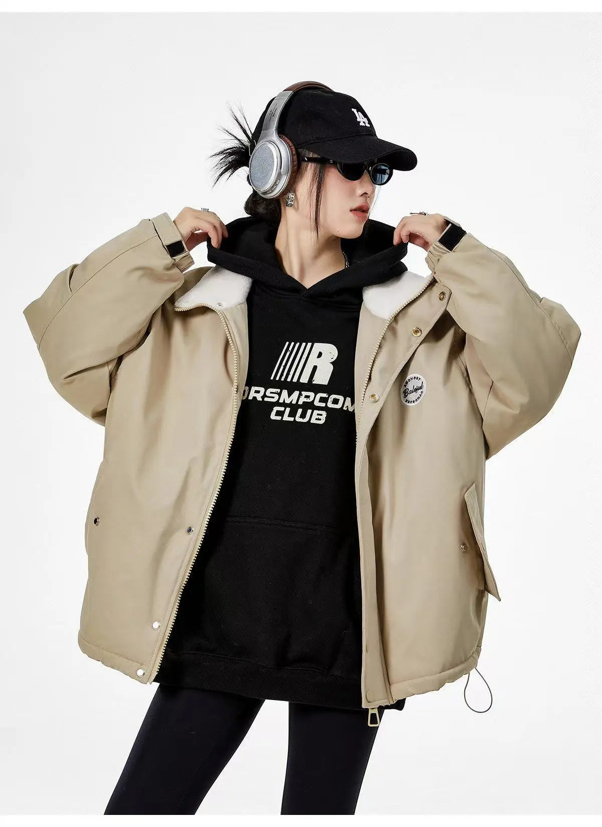 Vintage Padded Oversized Jacket   OL2078