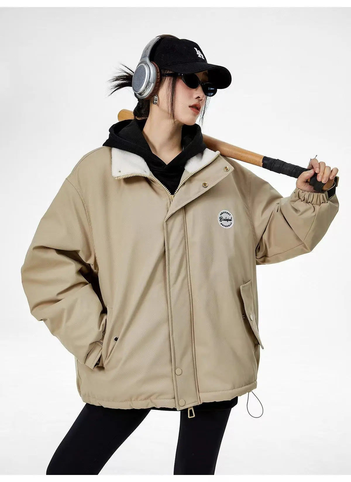 Vintage Padded Oversized Jacket   OL2078