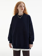 Relaxed Fit Essential Crewneck Sweatshirt   OL2086