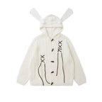 Vintage Toggle Button Relaxed Knit Cardigan   OL2088