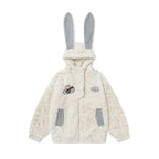 Bunny Ear Sherpa Padded Jacket   OL2093