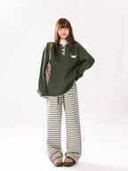 Vintage Button Sweater   OL2097