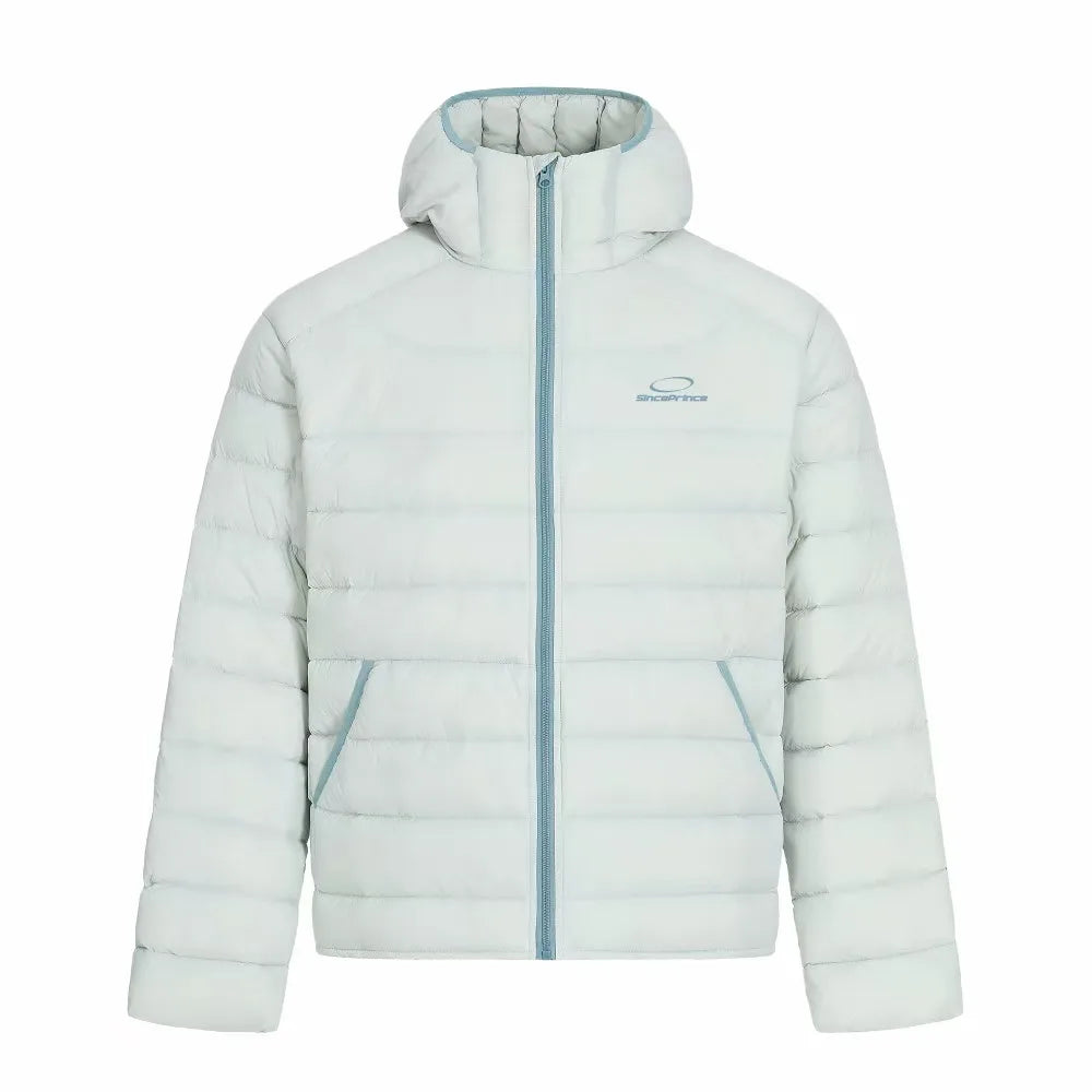 Retro Lightweight Quilted Down Hoodie   OL2104