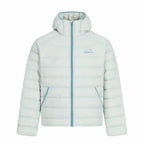 Retro Lightweight Quilted Down Hoodie   OL2104