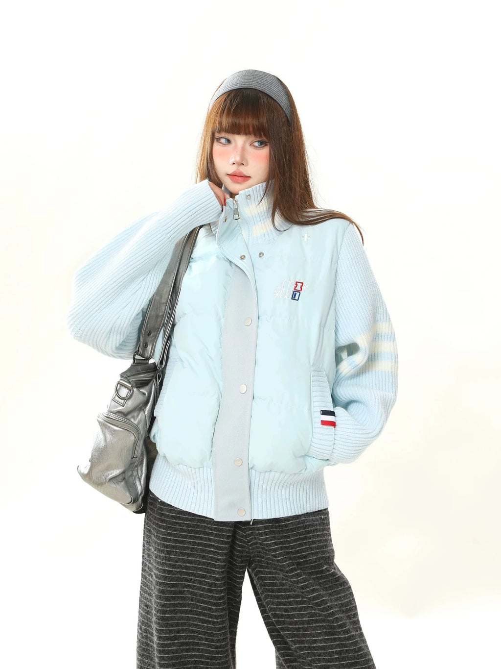 Vintage Sleeve Down Jacket   OL2102