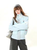Vintage Sleeve Down Jacket   OL2102