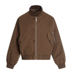 Layered Leopard Panel Vintage Jacket   OL2107