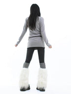 Vintage Slim Fit High Neck Layering Tee   OL2115